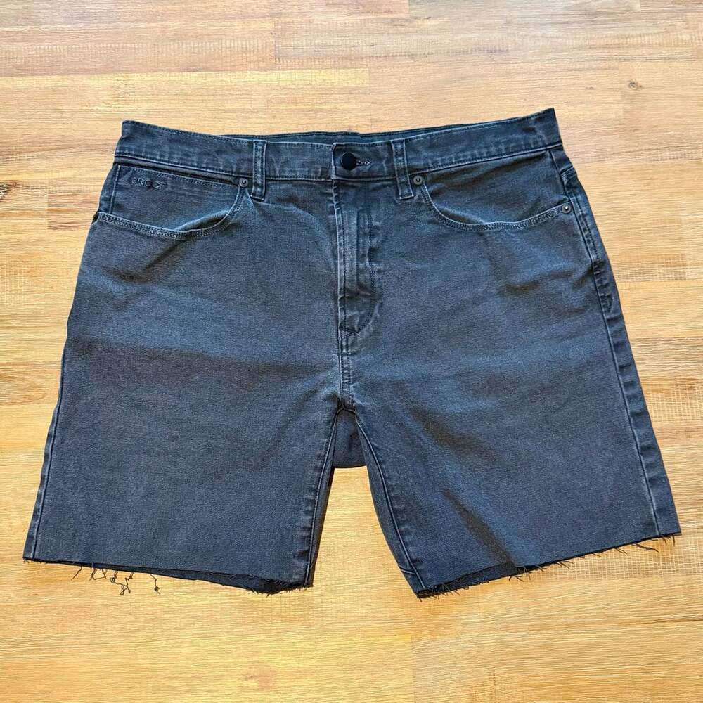 Proof Rover Black Cutoff Shorts 33